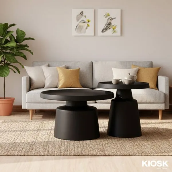 LUMO Coffee Table Diameter Duo Set