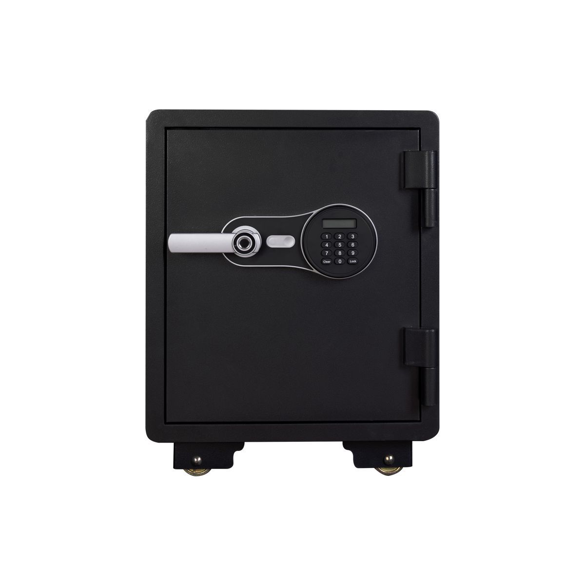 Fireproof safe with fingerprint and digital code system, 92 kg.