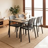 Dining table for 4seats with Neem wood top