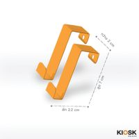 2 cm အထူရှိသောတံခါးများအတွက်ချိတ် (၂-ခု/တစ်စုံ)-6