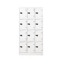 KOL 12-Door Locker Cabinet with combination lock per Compartment-2