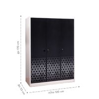 KUM Wardrobe -3 doors-1
