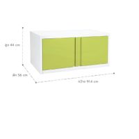 ตู้เสริมตู้เสื้อผ้าIXY บานเปิด-6