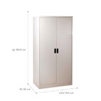 Open door-capsule handle wardrobe-2