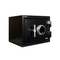 Fireproof safe with fingerprint and digital code system, 22 kgs.
