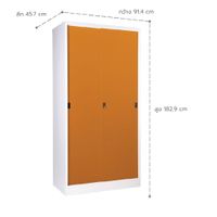 Lemari dengan Pintu Geser-4