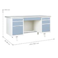 โต๊ะทำงานClassic 4.5ฟุต-4