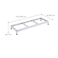 Base with legs 4ft-1