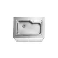 KIOSK DB-203 Kitchen Cabinet with Pearl Sand Finish Stainless Sink-12
