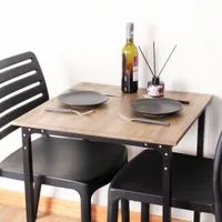 Dinning table for 2 with Neem wood top-3