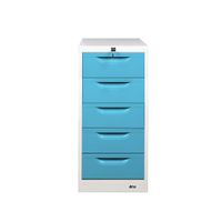 KOL 5-Drawer Filing Cabinet for Documents and Equipment with Automatic Locking Key-4