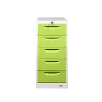 KOL 5-Drawer Filing Cabinet for Documents and Equipment with Automatic Locking Key-6