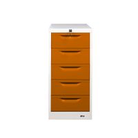 KOL 5-Drawer Filing Cabinet for Documents and Equipment with Automatic Locking Key-7
