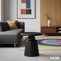 LUMO Coffee Table Diameter 50 cmx H50 cm-Formed Steel 1mm Thickness-1