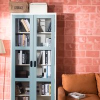 High cabinet - Open glass door-4
