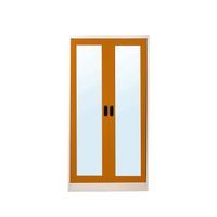 Open door Left&Right mirror wardrobe -Ixy Mild collection-8