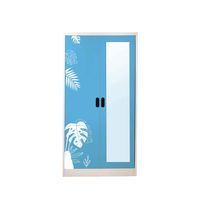 Open door-capsule handle mirror wardrobe-Monsterla graphic , Ixy Mild collection-4