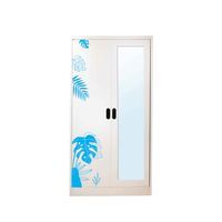 Open door-capsule handle mirror wardrobe-Monsterla graphic , Ixy Mild collection-5