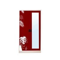 Open door-capsule handle mirror wardrobe-Monsterla graphic , Ixy Mild collection-10