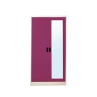 Open door-capsule handle mirror wardrobe -Ixy Mild collection-10