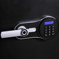 Fireproof safe with fingerprint and digital code system, 92 kg.-6