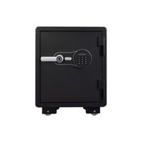 Fireproof safe with fingerprint and digital code system, 92 kg.