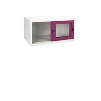 Sliding glass door overhead cabinet-3