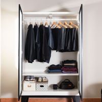 Ropa wardrobe Glass sliding door-2