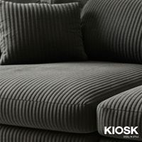 Luxury Velvet Love Seat, 2-Seater High Rebound Foam (30 Density)-8